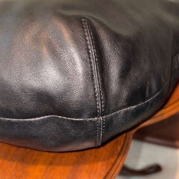 Coach SoHo pleated hobo/shoulder bag  thick leather black vintage Crescent shape - Picture 14 of 17